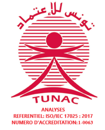 Accréditation CMA (TUNAC 1-0063)